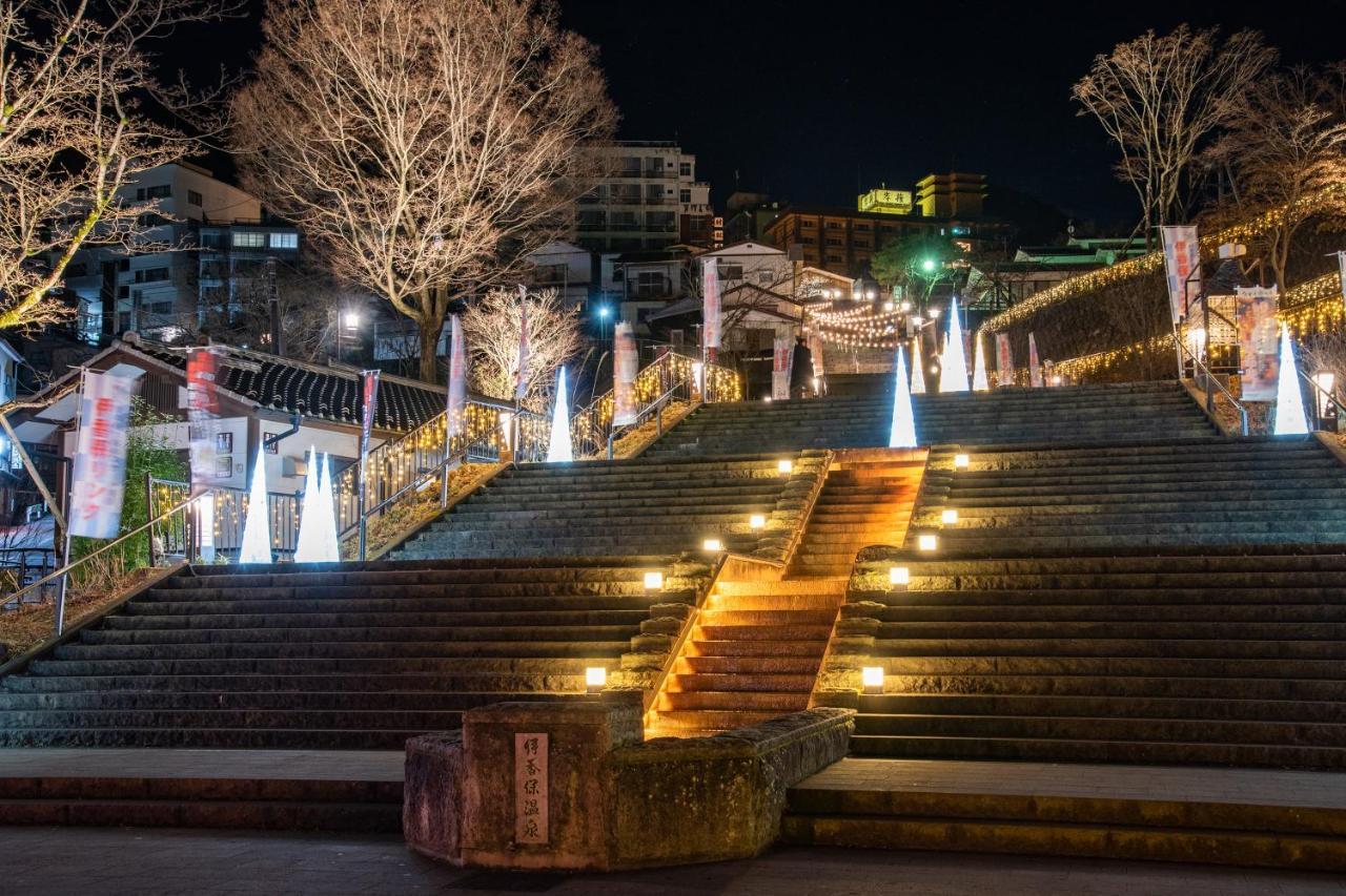 涩川市 伊香保温泉古久家酒店 外观 照片